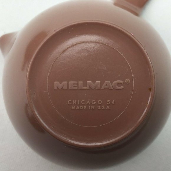 Vintage Marcrest Melmac Melamine Brown Lot Serving - Picture 10 of 12